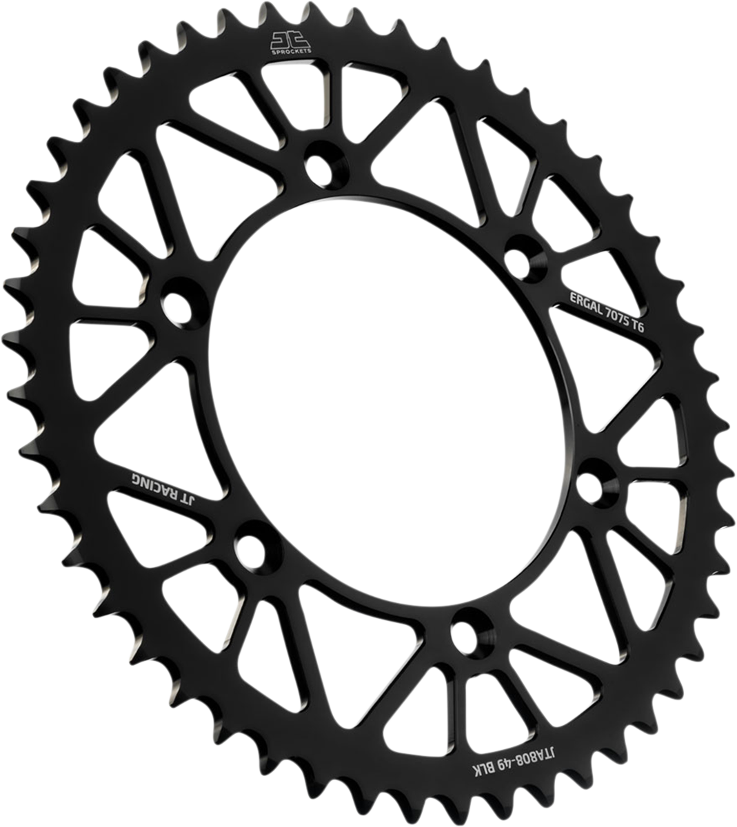 JT SPROCKETS Rear Sprocket - Suzuki - Black - 49-Tooth