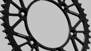 JT SPROCKETS Rear Sprocket - Suzuki - Black - 51-Tooth