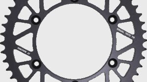 JT SPROCKETS Rear Sprocket - 520 - Black - 50 Tooth