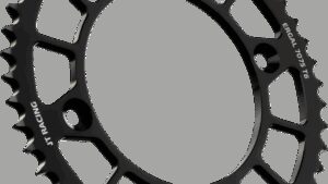 JT SPROCKETS Rear Sprocket - Black - 49 Tooth - Husqvarna/KTM