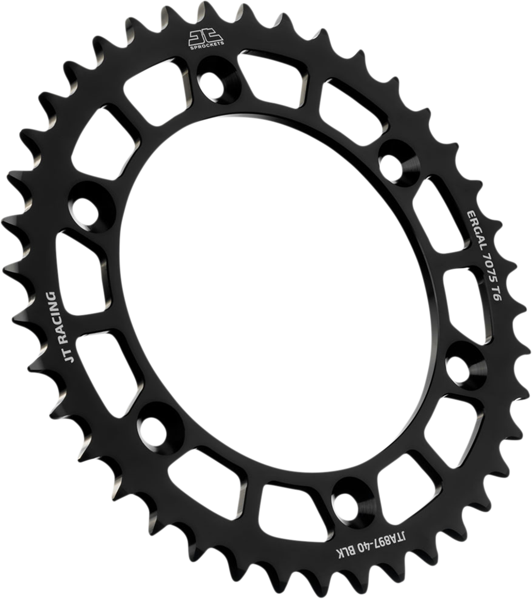 JT SPROCKETS Rear Sprocket - Black - 40-Tooth