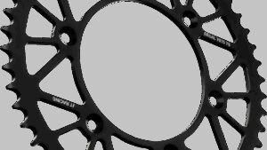 JT SPROCKETS Rear Sprocket - Black - 51-Tooth