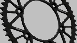 JT SPROCKETS Rear Sprocket - Black - 52-Tooth