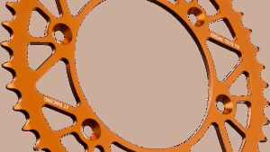 JT SPROCKETS Rear Sprocket - Orange - 47-Tooth