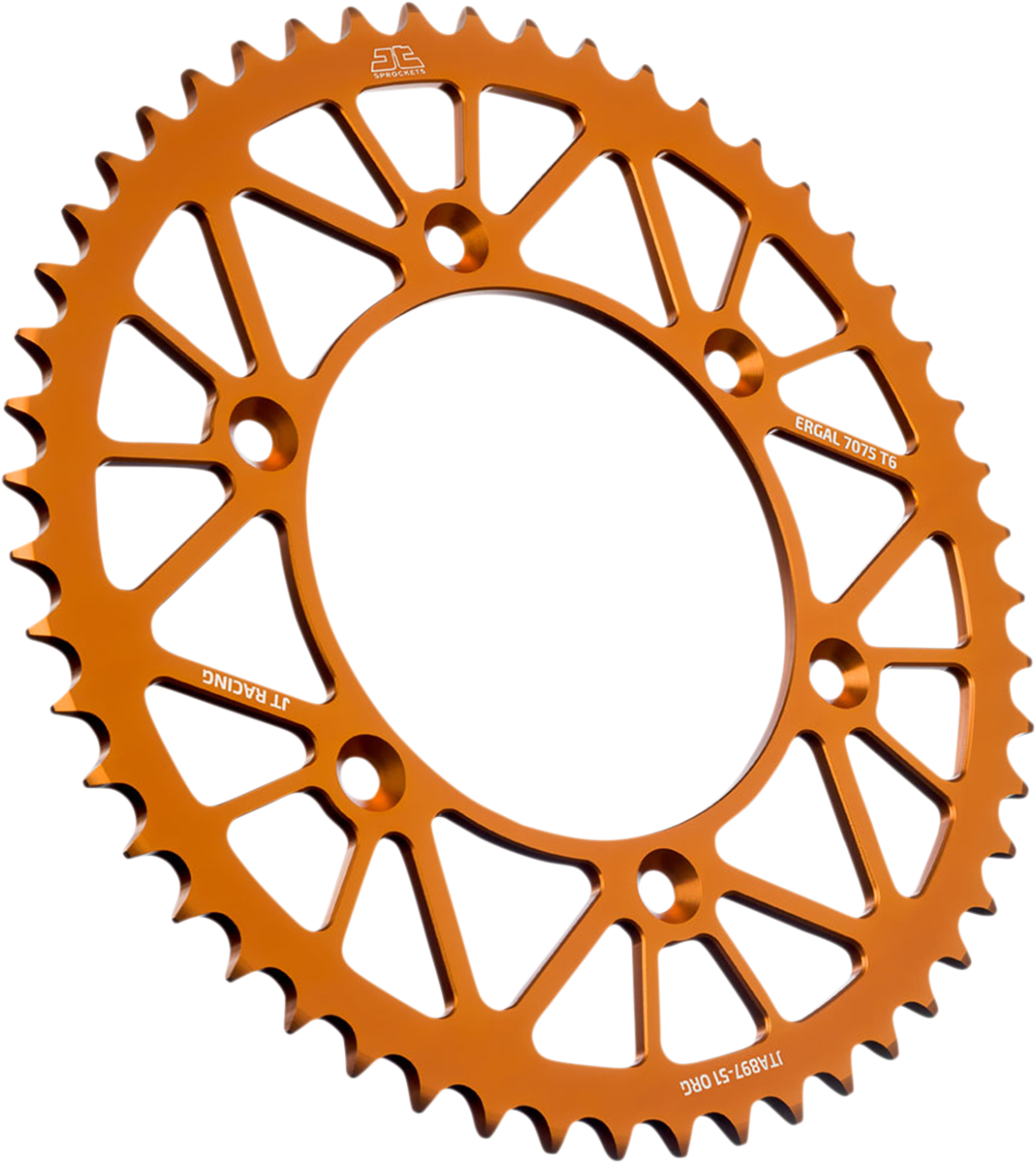 JT SPROCKETS Rear Sprocket - 520 - Black - 44 Tooth - Image 2