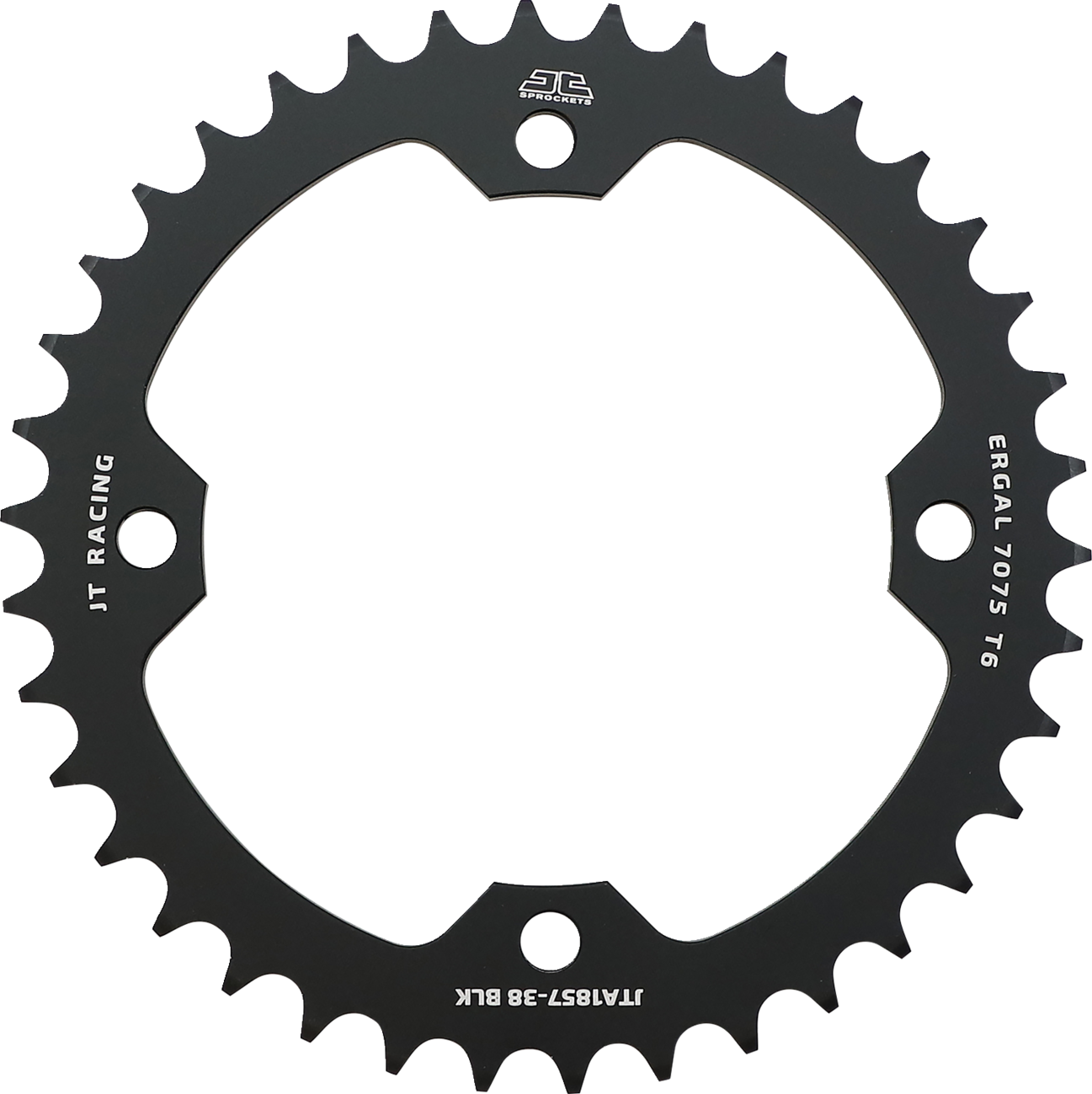 JT SPROCKETS Sprocket - Yamaha - Black - 38 Tooth