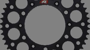 RENTHAL Rear Sprocket - Aluminum - 53 Tooth - Black - KTM/Husqvarna/Gas Gas
