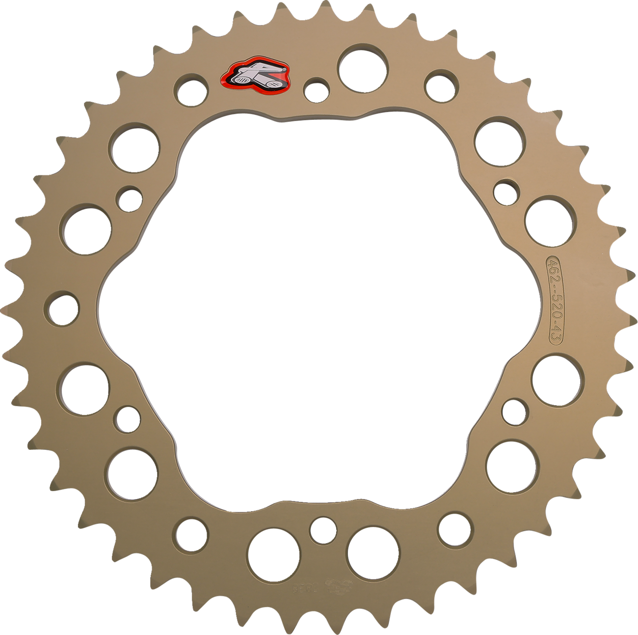 RENTHAL Rear Sprocket - Aluminum - 43 Tooth - Ducati