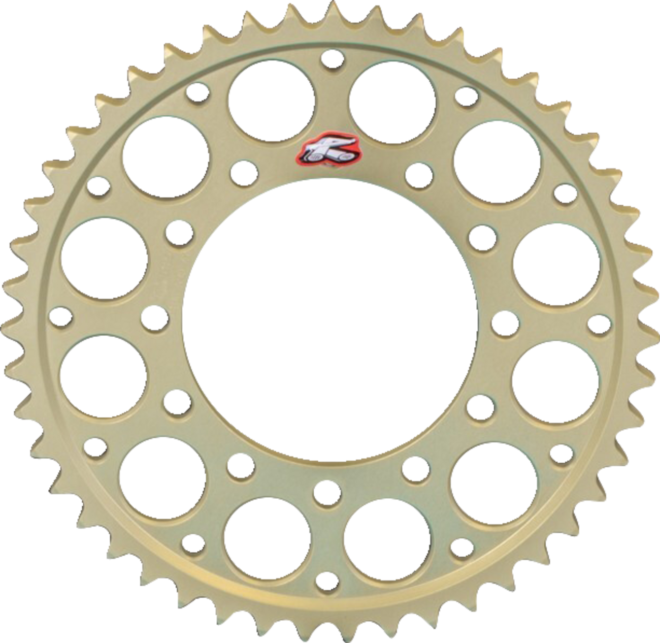 MOOSE OFFROAD Rear Sprocket - Aluminum - 47 Tooth - Blue - Suzuki/Yamaha - Image 2