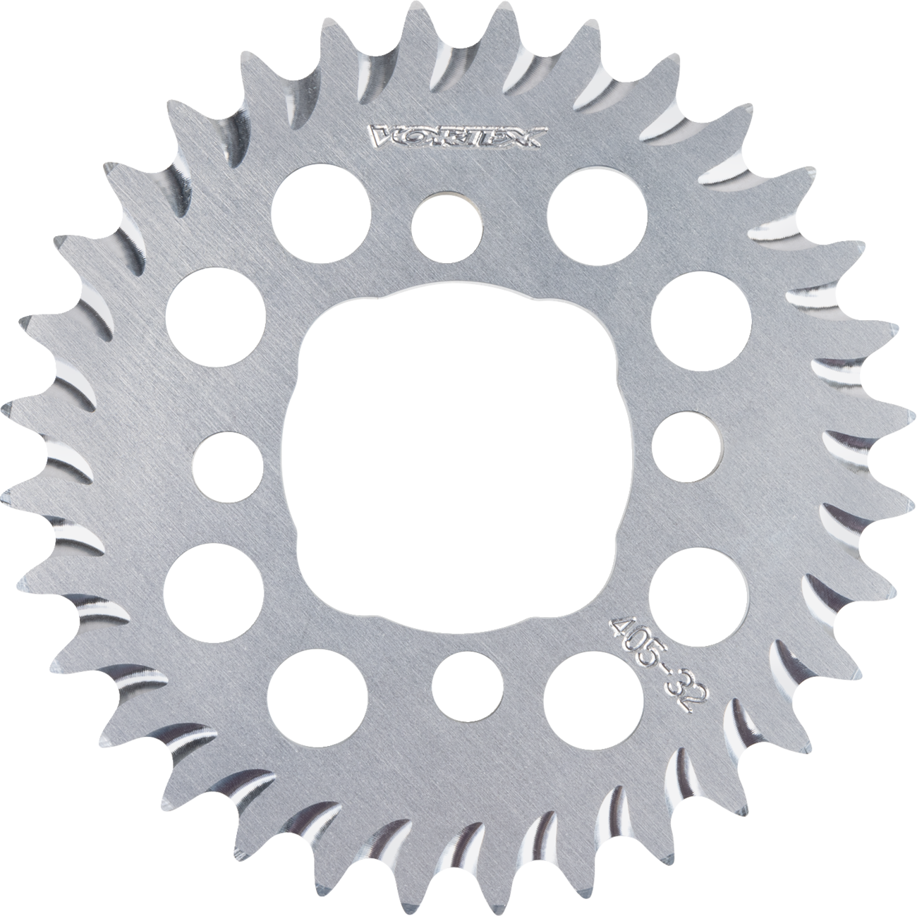 VORTEX Rear Sprocket - Aluminum - 32 Tooth - Silver - Z 125 Pro