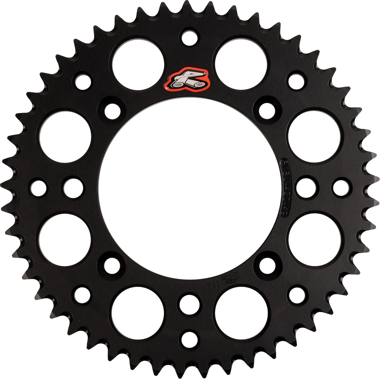 RENTHAL Rear Sprocket - Aluminum - 49 Tooth - Black - KTM