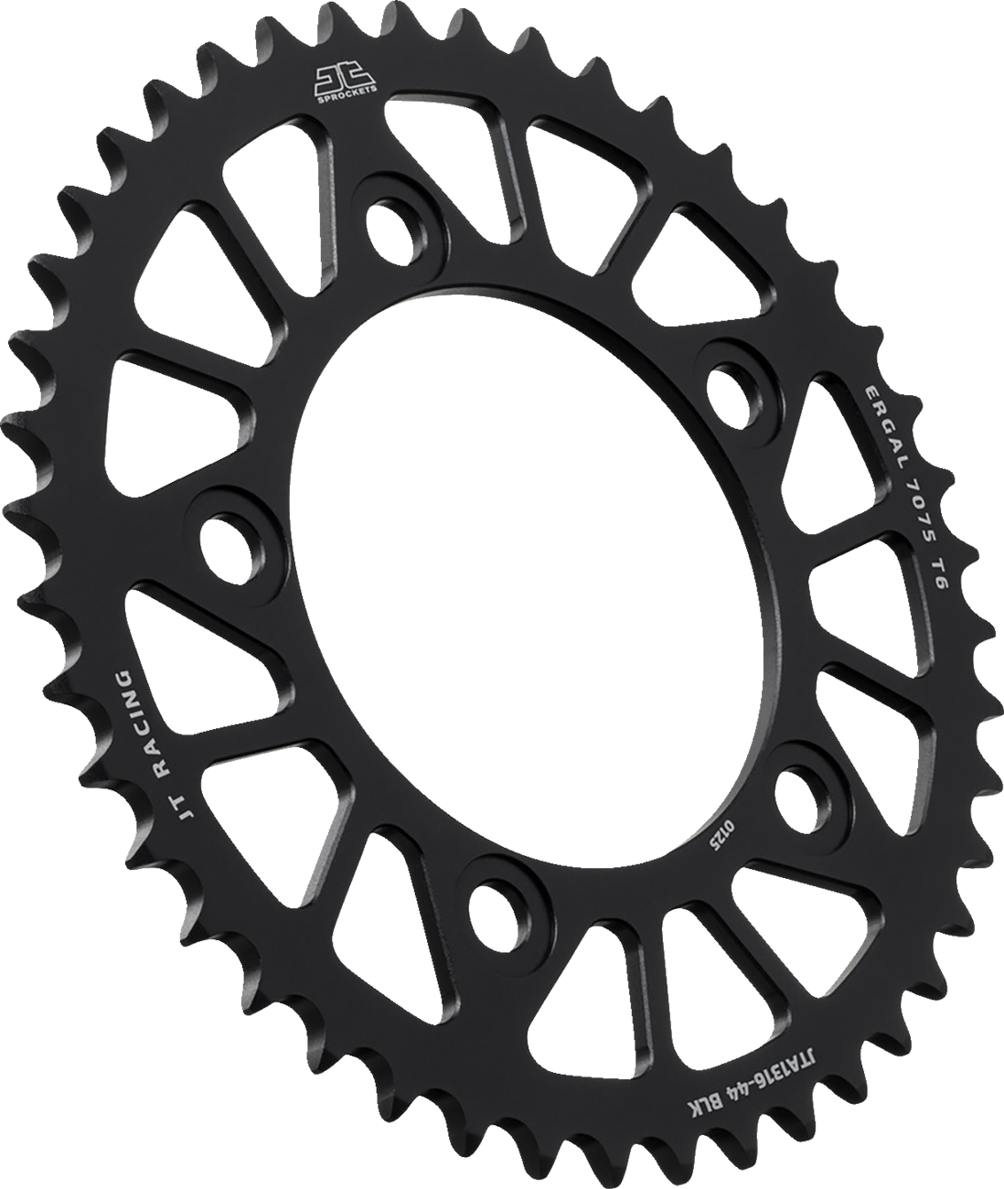 JT SPROCKETS Rear Sprocket - Aluminum - 44 Tooth - Black - Honda