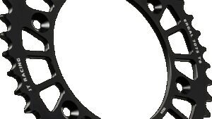JT SPROCKETS Rear Sprocket - Aluminum - 43 Tooth - Black - XR400R