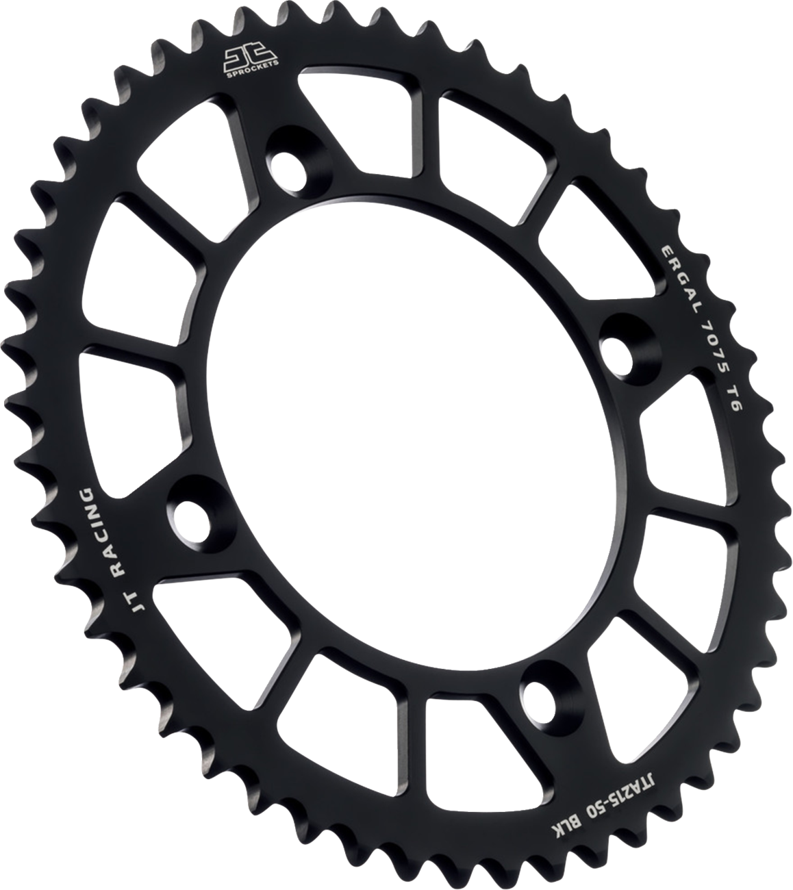 JT SPROCKETS Rear Sprocket - Aluminum - 51 Tooth - Black - Honda