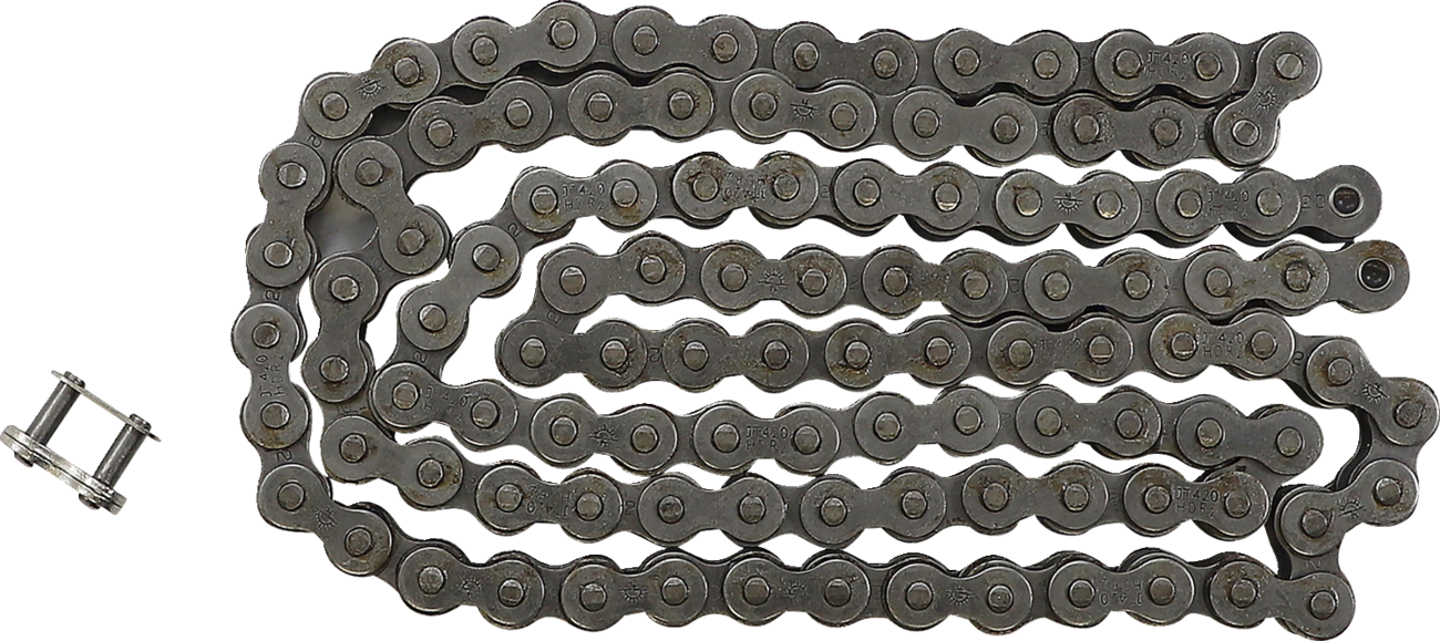 JT CHAINS 420 HDR - Heavy Duty Drive Chain - Steel - 108 Links