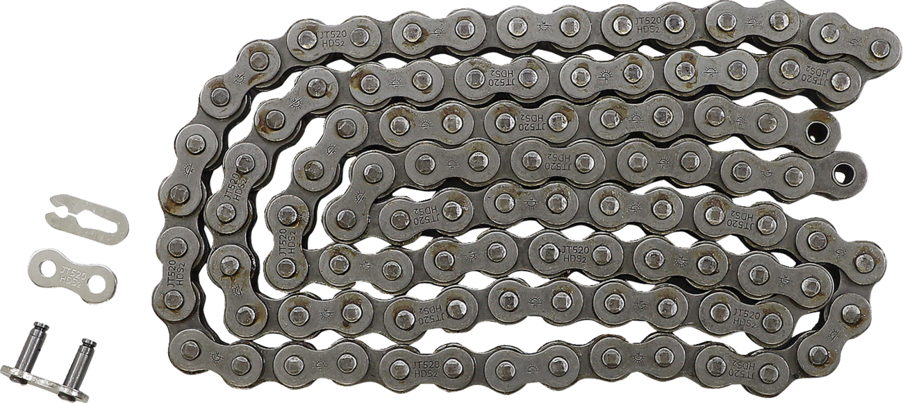 JT CHAINS 520 HDS - Ultimate Competition Chain - Steel - 102 Links