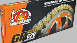 MOTO-MASTER GP 520 - Drive Chain - 118 Links - Gold