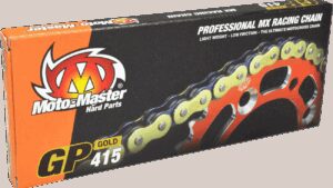 MOTO-MASTER GP 415 - Drive Chain - 134 Links - Gold