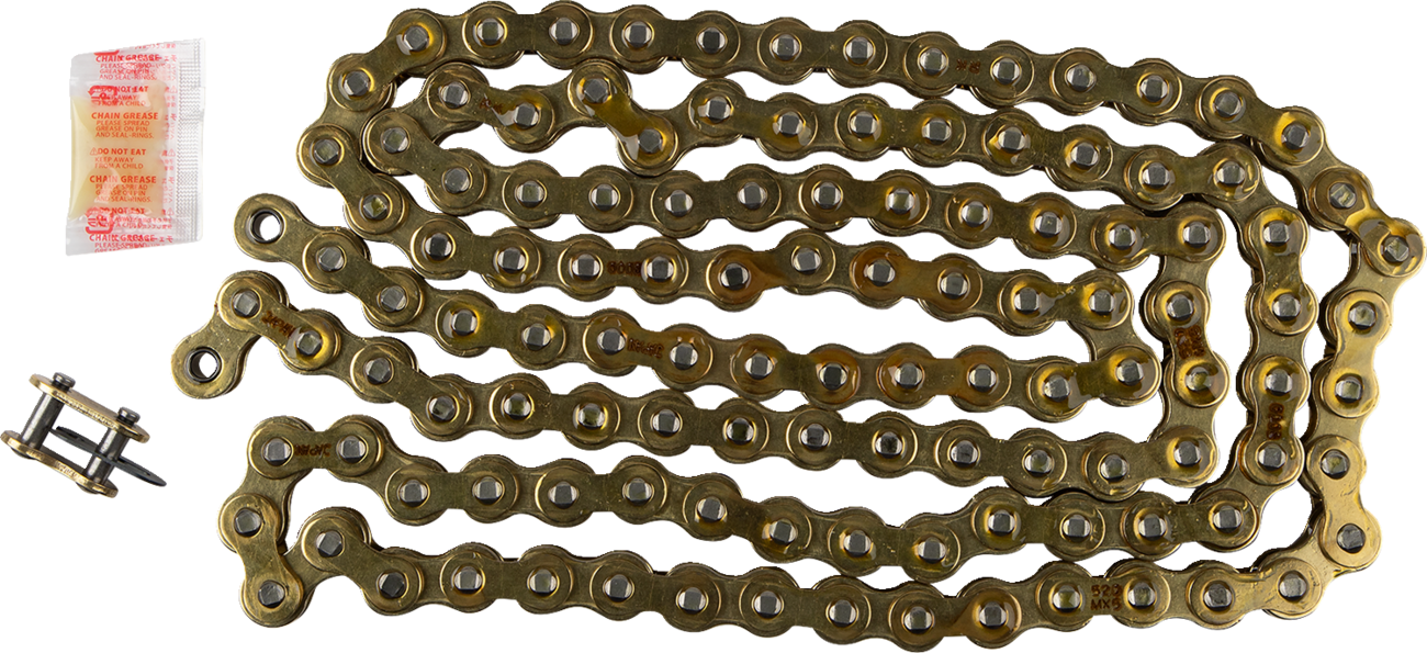 RK 520 MXZ5 - Chain - 120 Links - Gold
