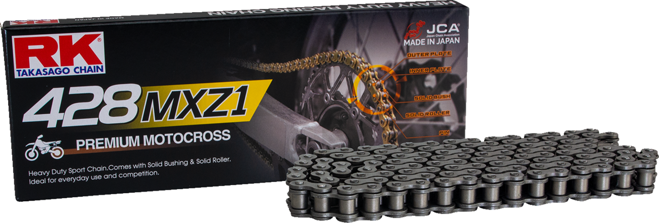 RK 428 MXZ1 - Drive Chain - 120 Links - Natural