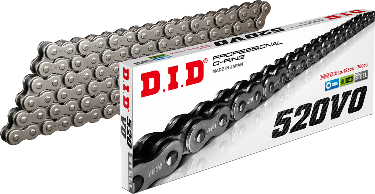 DID 520VO - Pro V Series Drive Chain - 112 Links
