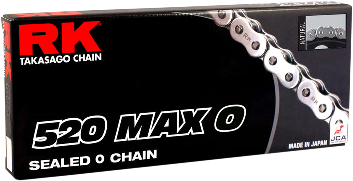 RK CHAIN 520MAX-O X 120 BLACK/CHROME - Image 2