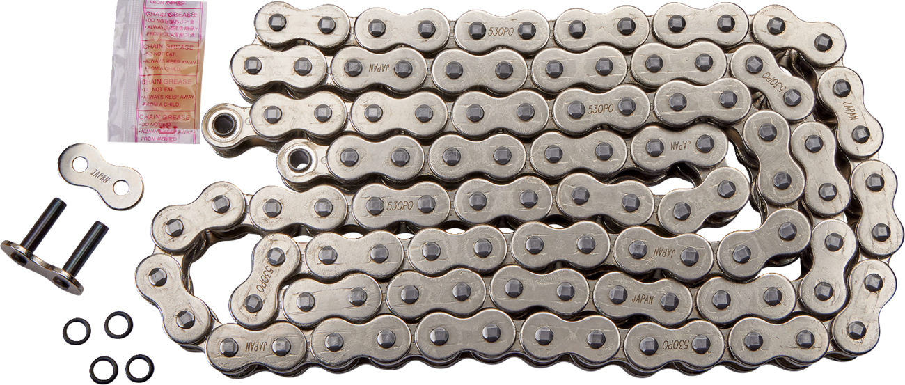 DRAG SPECIALTIES 530 Series - O-Ring Chain - Chrome - 102 Links