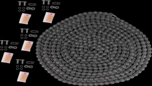 PARTS UNLIMITED CHAIN PU 520 O-RING X 25F