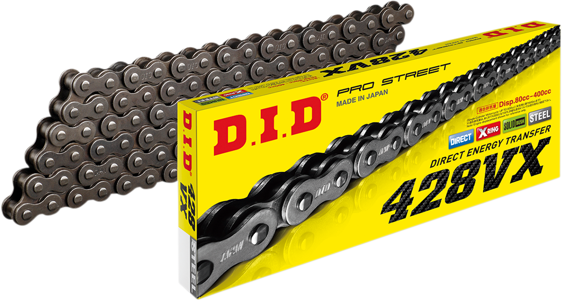 DRAG SPECIALTIES 530 Series - O-Ring Chain - Chrome - 102 Links - Image 2