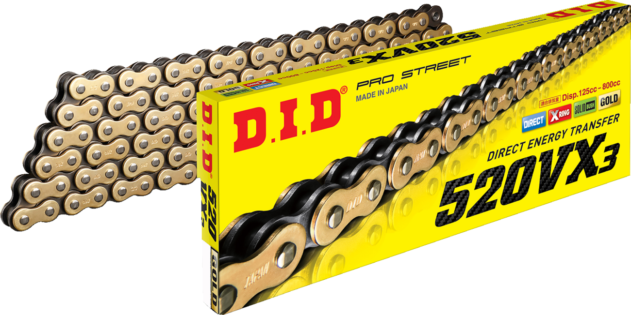 DID CHAIN DID 520VX3 X 120 G