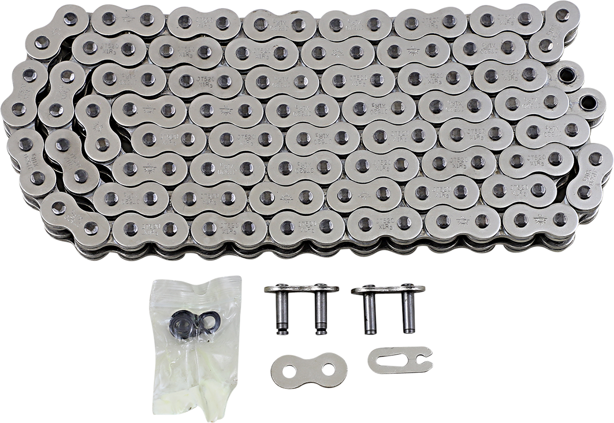 JT CHAINS 520 X1R3 Chain - Nickel - 124 Link