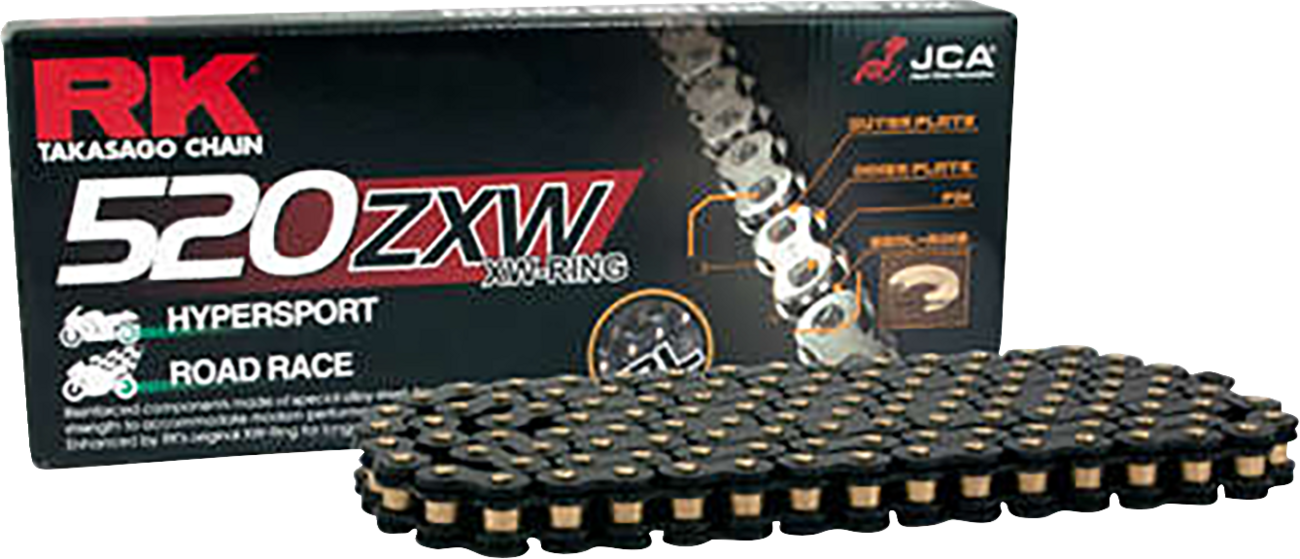 RK 520 ZXW - Drive Chain - 150 Links - Black Scale