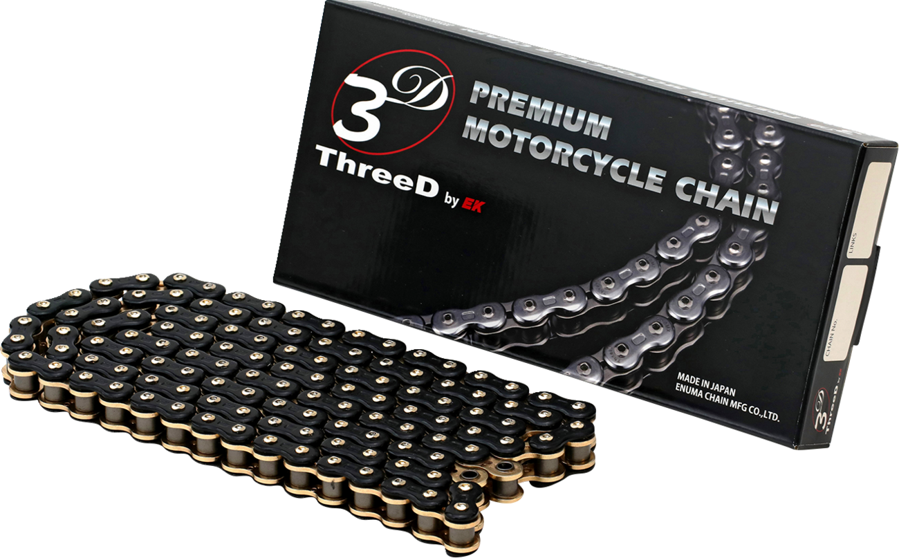 EK 530 L3D - Drive Chain - 120 Links - Black/Gold