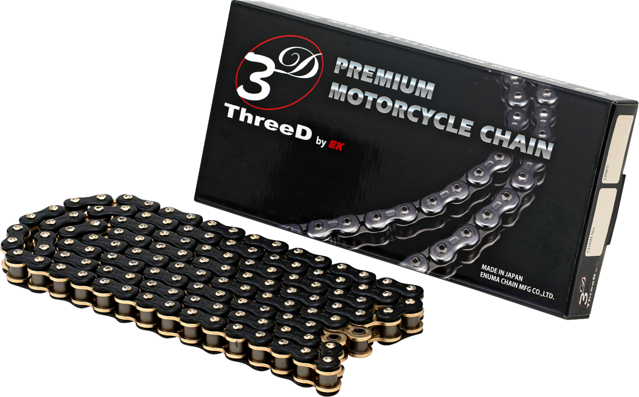 EK 520 RV3D - Drive Chain - 120 Links - Black/Gold