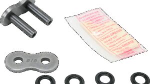 DID 530 ZVMX - Silver - Rivet Connecting Link