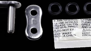 ThreeD 530 Z - Connecting Link - Chrome - Rivet