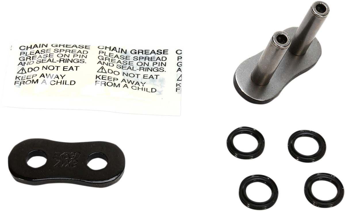 EK 530 ZVX3 - Rivet Connecting Link - Black