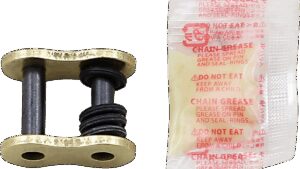 RK 525 Max Z - Connecting Link - Rivet - Gold