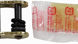 RK 530 Max Z - Connecting Link - Rivet - Gold