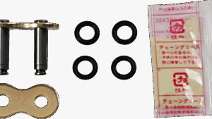 DID 520 ERV7 - Connecting Link - Rivet - Gold