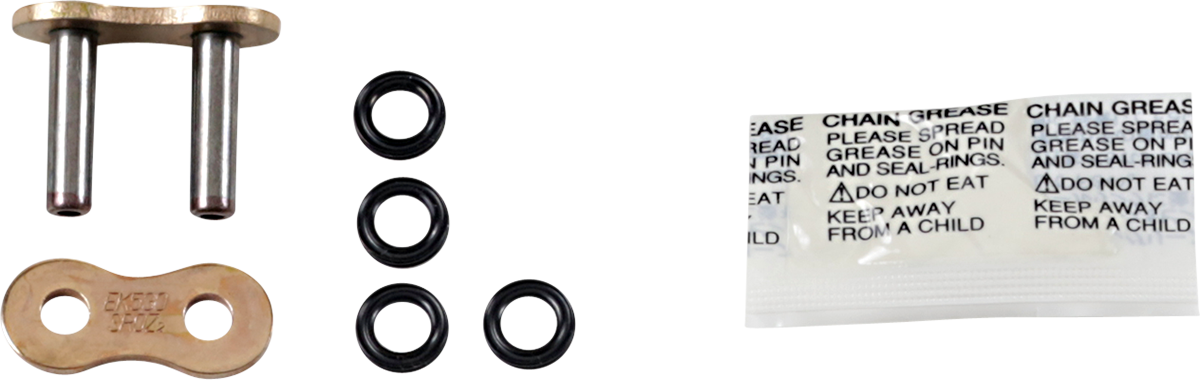 EK 530 SROZ - Connecting Link - Rivet - Gold