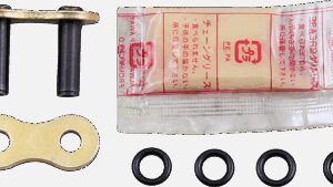 DID 520 VO - Gold & Black - Rivet Connecting Link