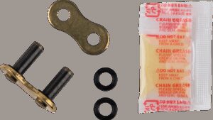 RK 520 XRU - Connecting Link - Rivet - Gold