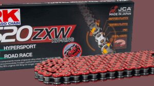 RK 520 ZXW - Connecting Link - Rivet - Red