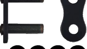 RK 530 Max O - Connecting Link - Rivet - Black