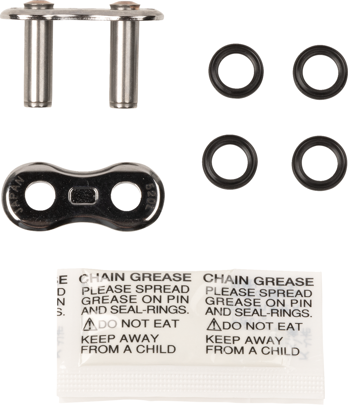 EK 520 L3D - Connecting Link - Rivet - Chrome