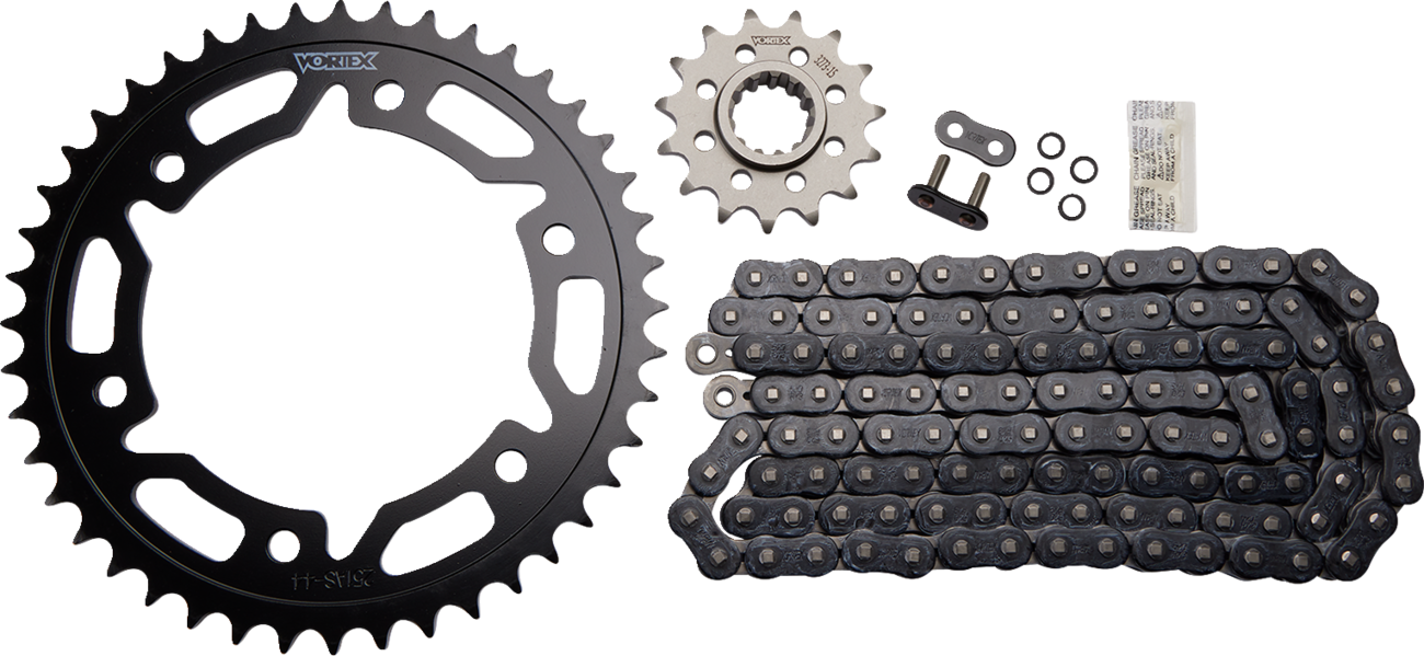 VORTEX Steel Chain Kit - Black