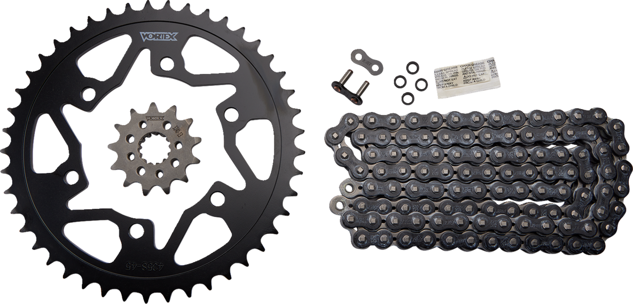 VORTEX Steel Chain Kit - Black