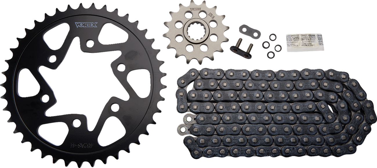 VORTEX Steel Chain Kit - Black