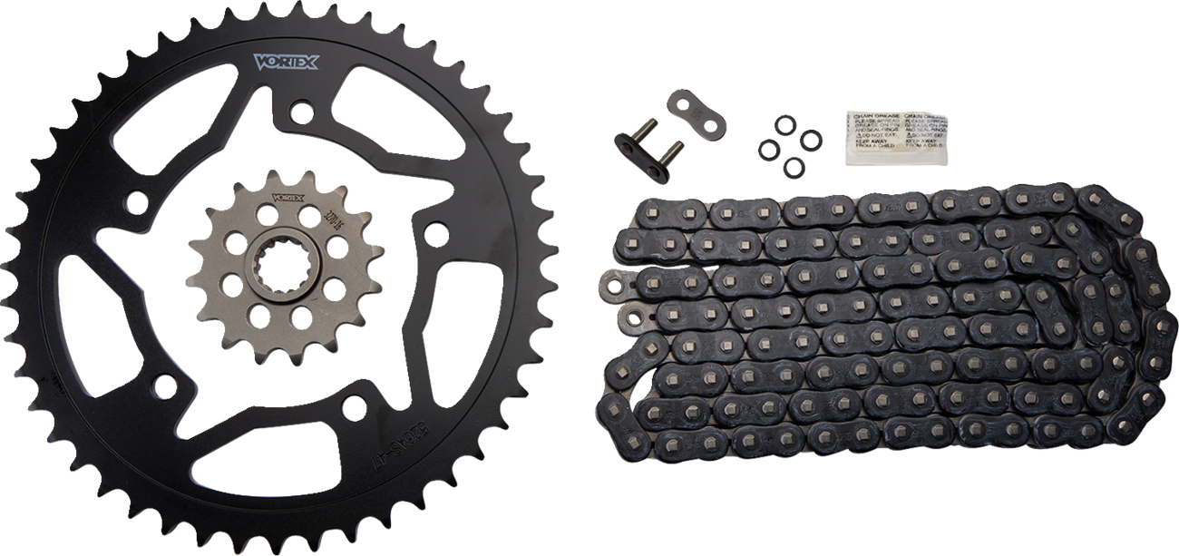 VORTEX Steel Chain Kit - Black